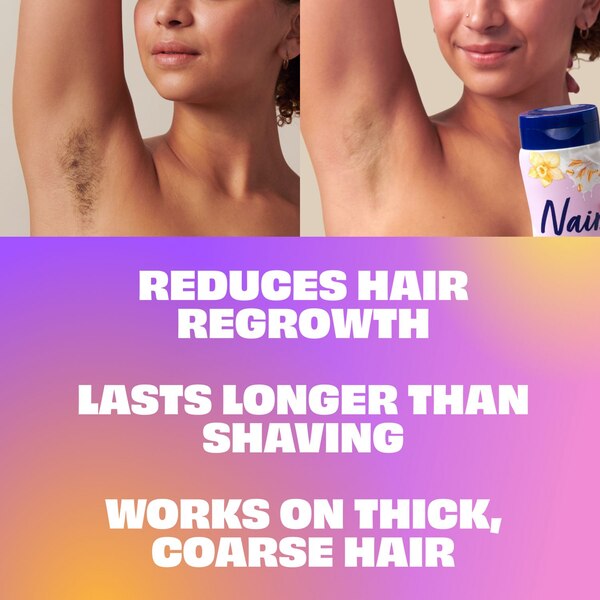 Nair Hair Remover Lotion, Softening Baby Oil