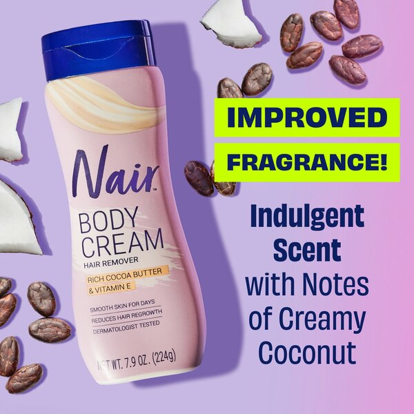 Nair Hair Remover Lotion, Cocoa Butter & Vitamin E