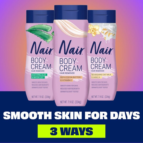 Nair Hair Remover Lotion, Cocoa Butter & Vitamin E