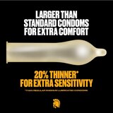 Trojan Magnum BareSkin Lubricated Large Condoms, thumbnail image