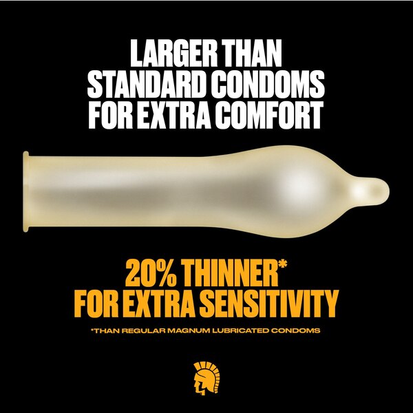 Trojan Magnum BareSkin Lubricated Large Condoms