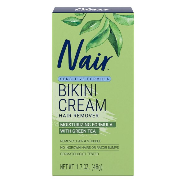 Nair Hair Remover Bikini Cream with Green Tea