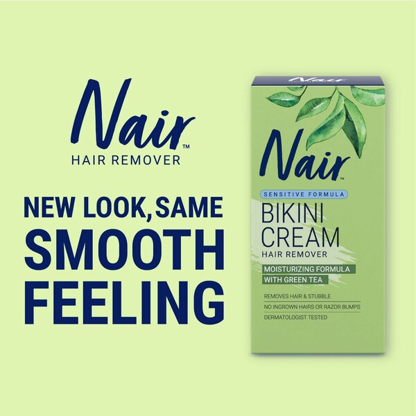 Nair Hair Remover Bikini Cream with Green Tea