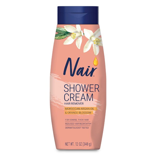 Nair Hair Remover Cream Nourish Shower Power with Moroccan Argan Oil