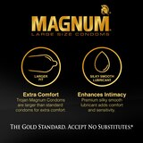 Trojan Magnum Large Lubricated Latex Condoms, thumbnail image