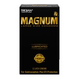 Trojan Magnum Large Lubricated Latex Condoms, thumbnail image