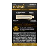 Trojan Magnum Large Lubricated Latex Condoms, thumbnail image
