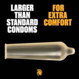 Trojan Magnum Large Lubricated Latex Condoms, thumbnail image 3 of 7