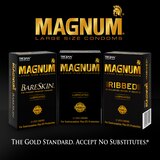 Trojan Magnum XL Lubricated Latex Condoms, 12 CT, thumbnail image