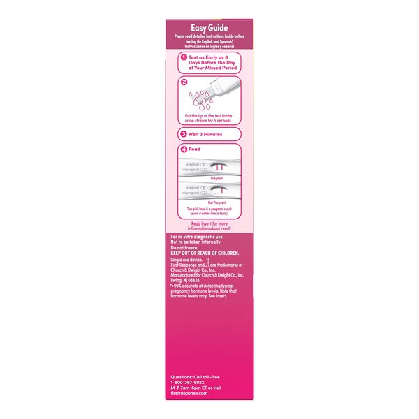 First Response Early Result Pregnancy Test, 3 Count