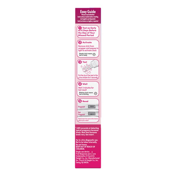 First Response Gold Digital Pregnancy Tests, 2 CT