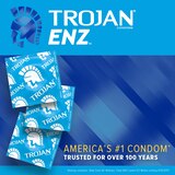 Trojan Enz Spermicidal Lubricant Latex Condoms, thumbnail image