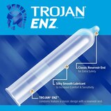 Trojan Enz Spermicidal Lubricant Latex Condoms, thumbnail image