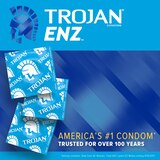 Trojan Enz Spermicidal Lubricant Latex Condoms, thumbnail image