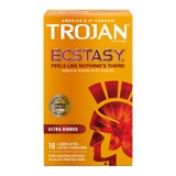 Trojan Ecstasy UltraSmooth Ultra Ribbed Premium Latex Condoms, thumbnail image