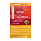 Trojan Ecstasy UltraSmooth Ultra Ribbed Premium Latex Condoms, thumbnail image 2 of 5
