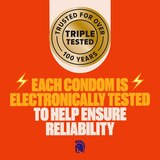 Trojan Condoms Ultra Ribbed Lubricated Latex, thumbnail image