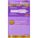 Trojan Her Pleasure Lubricated Latex Condoms, 12 CT, thumbnail image 4 of 5