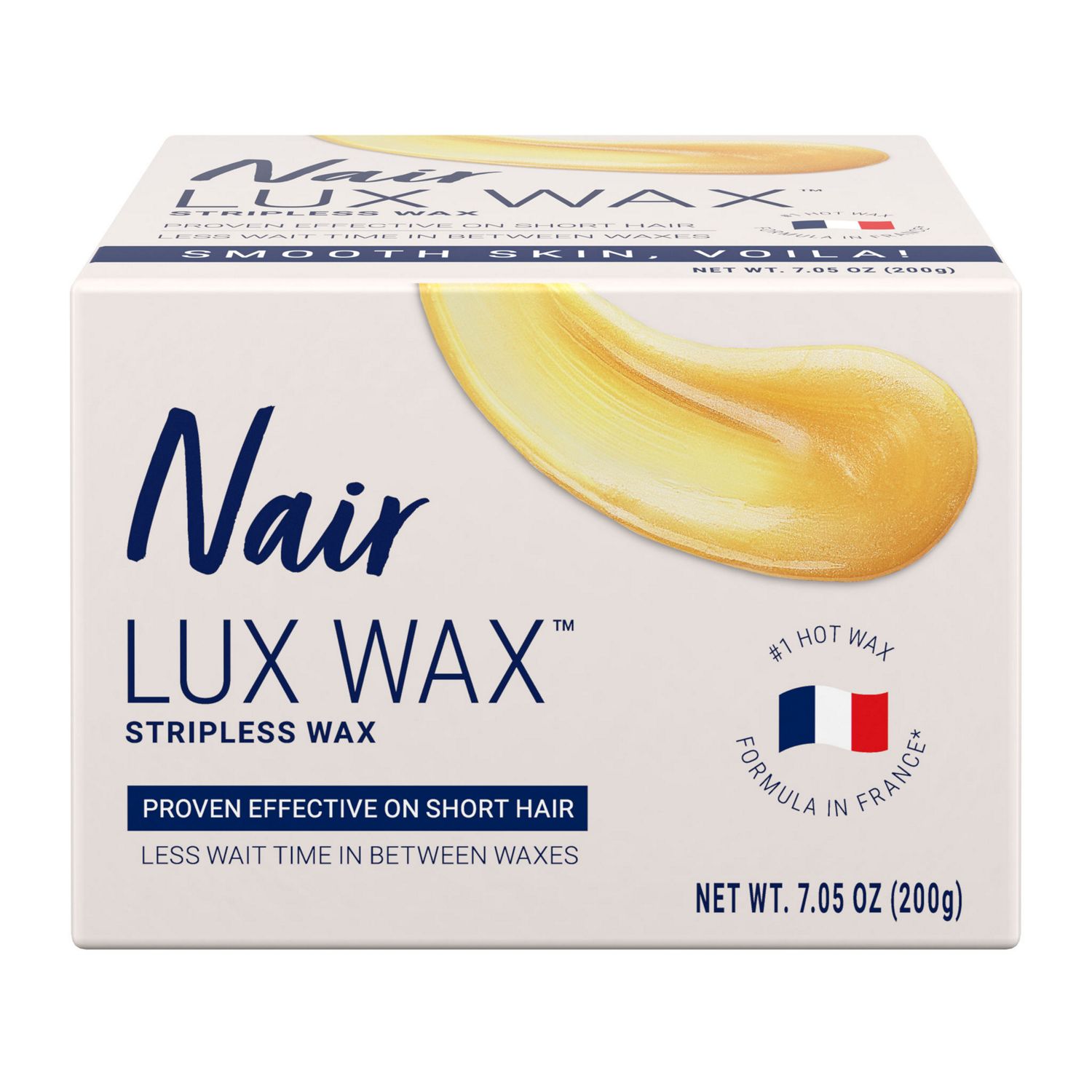 Nair Lux Wax Stripless Wax, 7.05 OZ