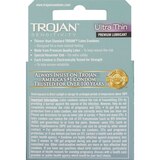 Trojan Ultra Thin Condoms, Travel Pack, 3 CT, thumbnail image