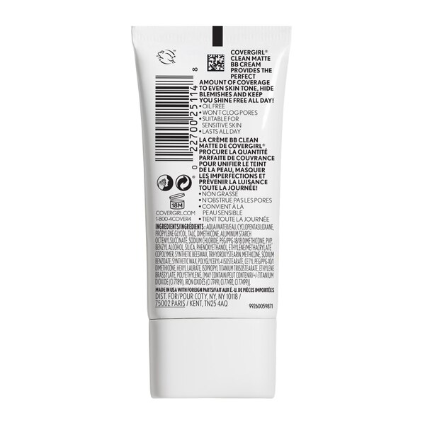 CoverGirl Clean Matte BB Cream