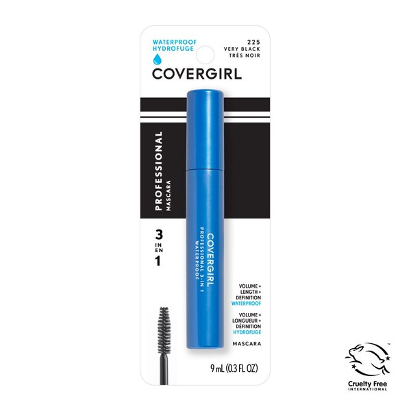 CoverGirl Professional Mascara, Very Black 225