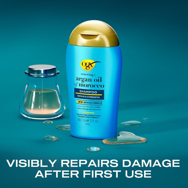 OGX Renewing Argan Oil of Morocco Travel Size Shampoo, 3 OZ