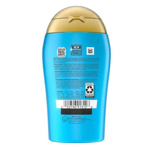 OGX Renewing Argan Oil of Morocco Travel Size Conditioner, 3 OZ