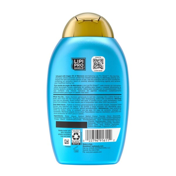 OGX Renewing Argan Oil of Morocco Shampoo, 13 OZ