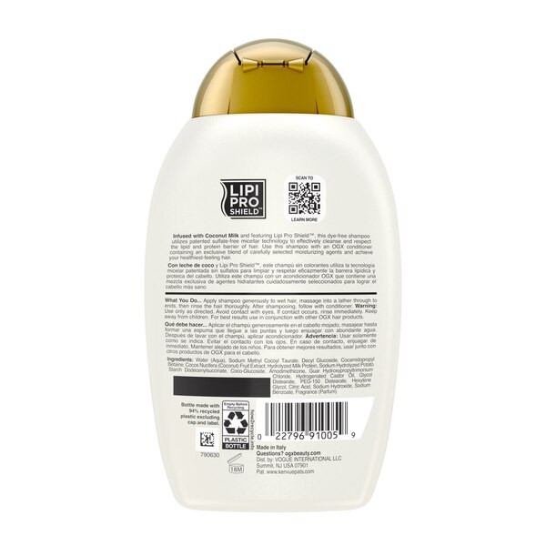 OGX Nourishing Coconut Milk Shampoo