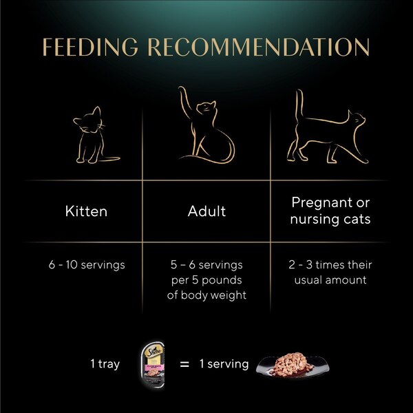 Sheba Perfect Portions Wet Cat Food Pate, Gourmet Salmon Entree, 2 Servings