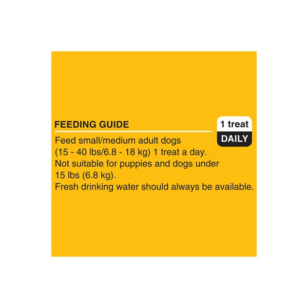 Pedigree Dentastix Original Small/Medium Treats for Dogs , 25CT