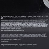 Cesar Canine Cuisine Variety Pack Filet Mignon & Porterhouse Steak Dog Food, 12 CT, thumbnail image