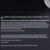 Cesar Canine Cuisine Variety Pack Filet Mignon & Porterhouse Steak Dog Food, 12 CT, thumbnail image