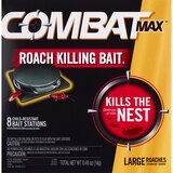 Combat Max Large Roach Killing Bait, 8 CT, thumbnail image