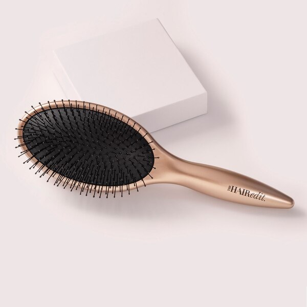 The Hair Edit Smooth & Polish Brush, Gold