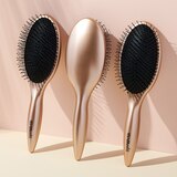 The Hair Edit Smooth & Polish Brush, Gold, thumbnail image