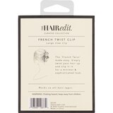 The Hair Edit French Twist Clip, Gold, thumbnail image