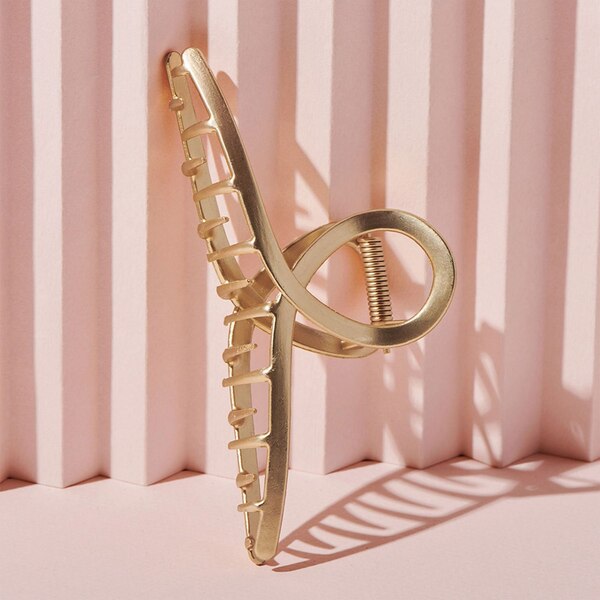 The Hair Edit French Twist Clip, Gold