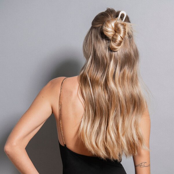The Hair Edit Sleek Chignon French Hair Pin, Gold