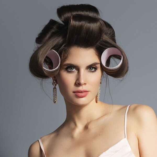 The Hair Edit Pump Up The Volume Rollers, Assorted Colors, 6 CT
