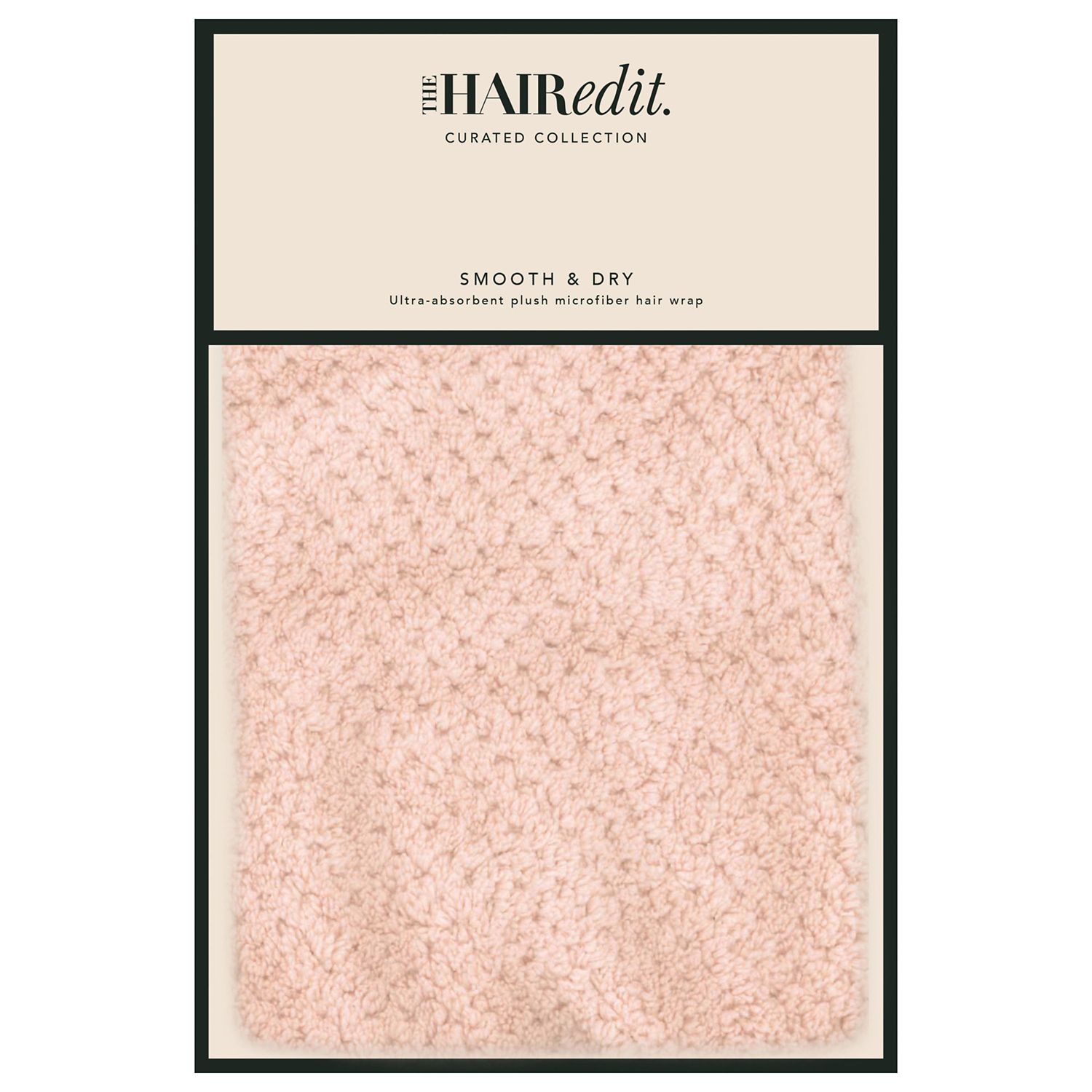 The Hair Edit Smooth & Dry Plush Microfiber Hair Wrap