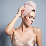 The Hair Edit Smooth & Dry Plush Microfiber Hair Wrap, thumbnail image