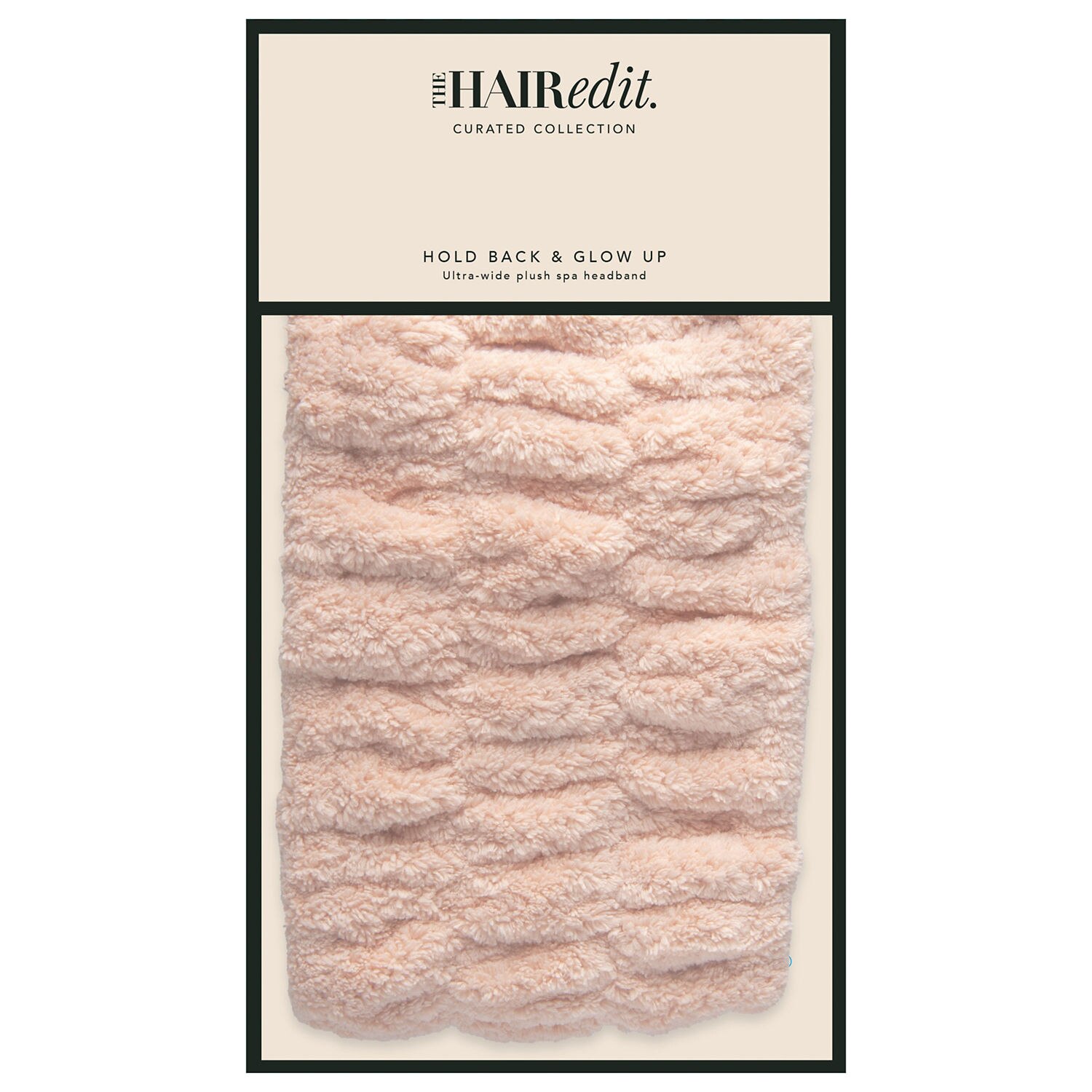 The Hair Edit Hold Back & Glow Up Ultra-Wide Spa Headband
