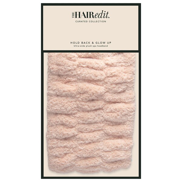 The Hair Edit Hold Back & Glow Up Ultra-Wide Spa Headband