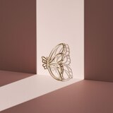 The Hair Edit Gilded Wing Claw Clip, Gold, 1 CT, thumbnail image