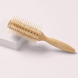 The Hair Edit Sleek Goddess Boar Bristle Round Hair Brush, thumbnail image