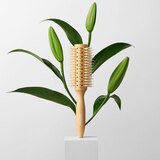 The Hair Edit Sleek Goddess Boar Bristle Round Hair Brush, thumbnail image