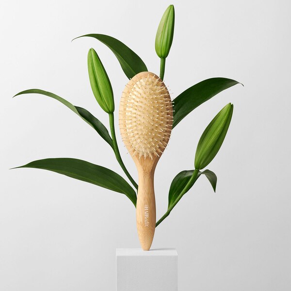 The Hair Edit The Glossifier Boar Bristle Bamboo Hair Brush