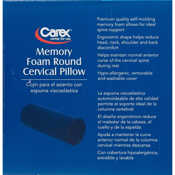 Carex Round Cervical Pillow